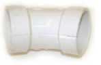 FULLWOOD 004991 4" White PVC 45deg Elbow
